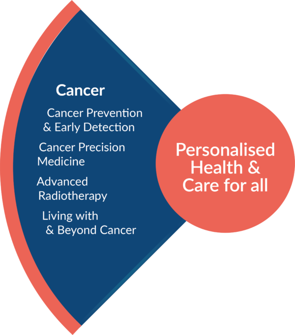 Cancer Cluster: Cancer Prevention and Early Detection, Cancer Precision Medicine, Advanced Radiotherapy, Living with and Beyond Cancer